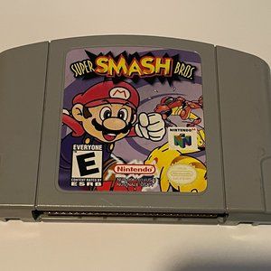 Super Smash Bros Nintendo Cartridge Only Tested 64 N64